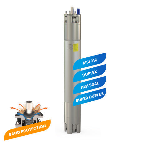 FB motori pompe sommerse 10'' Inox AISI 316