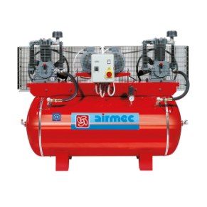 Airmec CF 1110 Export compressore tandem 1000 l