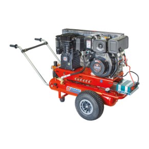 Airmec TTD 3460/650 motocompressore diesel 17+17 l 6 HP