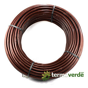 100 mt Ala gocciolante Multibar C 2,1lph Ø16 33cm 100m MARRONE