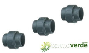 5 pz Bocchettone PVC Irritec BO1 incollaggio Ø20 PN16