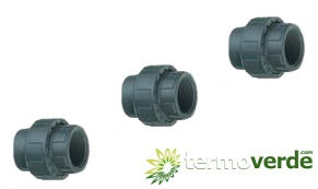 1 pz Bocchettone PVC Irritec BO2 filetto 1" PN16