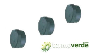 5 pz Calotta PVC Irritec CA2 filetto ½" PN16