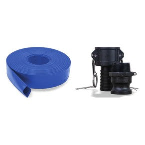 Dewaterco LAYCAM 1 Tubo piatto layflat 1" Camlock 12,5 m