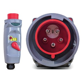 Dewaterco PLUG 3 Spina CEE con protezione motore 32A