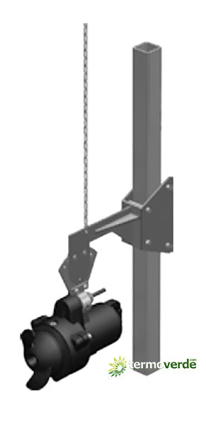 Dreno DRX Mixer - Slitta installazione palo guida