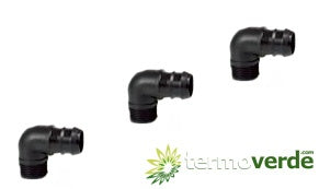 50 pz Gomito Irritec 641 portagomma filetto M Ø32 x 1"