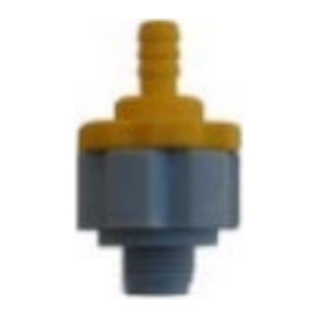 Injecta valvola di non ritorno ¼" FPM gialla - 12599F