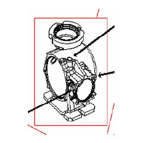 Injecta TP15/TM corpo riduttore - 12437