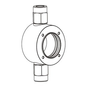 Injecta TP15/25 testata pompa Ø64 AISI 316L - RTAP15T64A