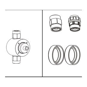 Injecta TP25 kit testata Ø89 AISI 316L - RTAP25KTC89