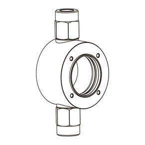 Injecta TP25 testata pompa Ø89 PVC - RTAP25T89PVC