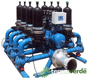 Irritec RSP 14 filtri 3'' Rotodisk - 10'' flangiato - Automatico