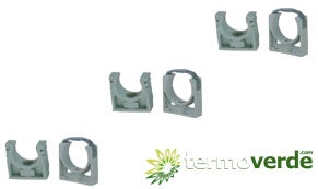 10 pz Irritec ST1 - Ø63 - Supporto in PVC per tubo