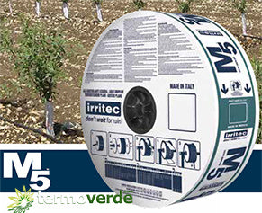 600 mt Manichetta irrigazione Irritec M5 Ø16 35mil 30cm 2,1lph