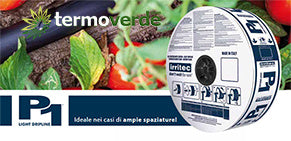 3200 mt Manichetta irrigazione Irritec P1 Ø16 6mil 20cm 1,5lph