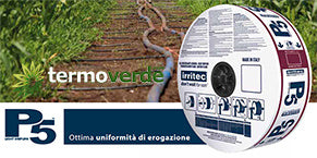 2500 mt Manichetta irrigazione Irritec P5 Ø16 8mil 40cm 1,1lph