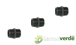 450 pz Nipple light Irritec 307 Polipropilene  1" x 1" PP