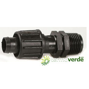 50 pz Raccordo Irritec 852 manichetta filetto M Ø22 x ¾"