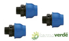 1 pz Raccordo PE compressione Irritec 911 Ø75 x 3" PN10