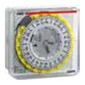 Salupo Timer analogico settimanale con riserva 72x72 230Vac