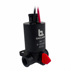Solenoide G75A Baccara NC 9-12 VDC latch plastica Ø1,2