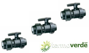 1 pz Valvola PVC Irritec 305 con giunto Ø25 x ¾"